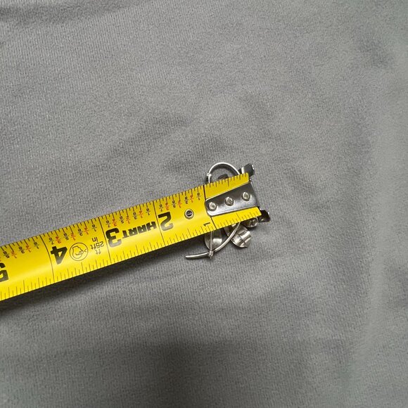 Vintage Silver Flower Brooch Pin Retro Mid Century Floral Design Romantic Brooch - Picture 4 of 6